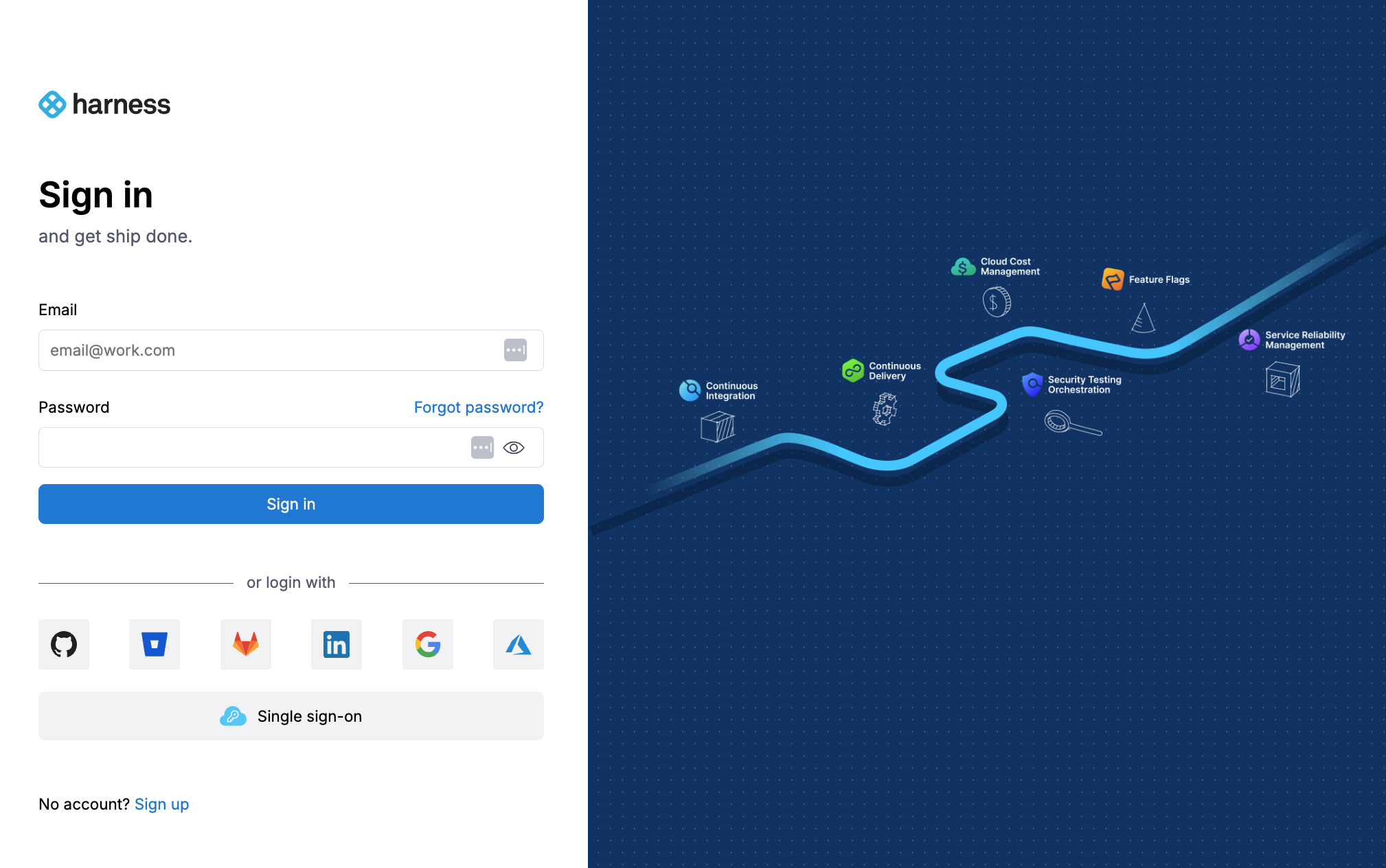 An example of Harness AI code autocompletion